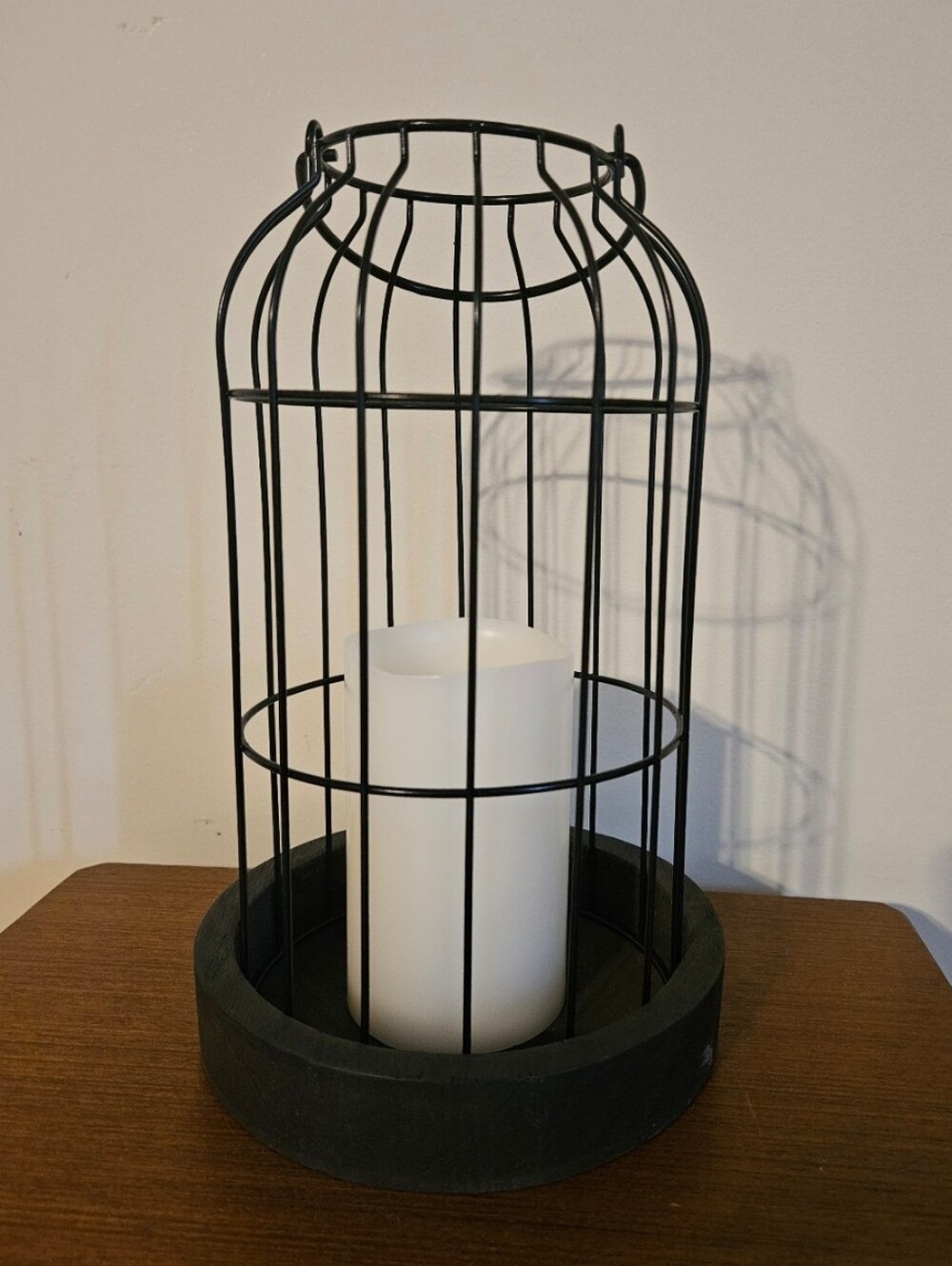 Black cage Lantern